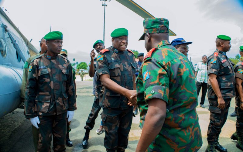 RDC : Fin à Bunia de la mission d’inspection et de commandement du Chef d’état major général adjoint des FARDC en charge des opérations et renseignements