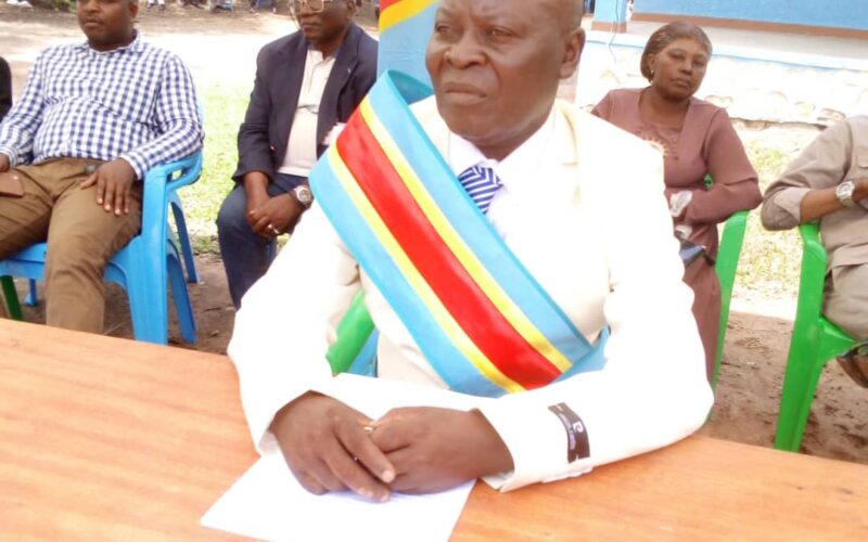 Beni : un nouveau chef à la tête du secteur de Beni-Mbau