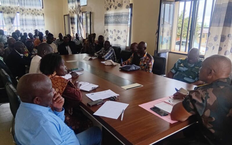 Ituri : l&rsquo;AT de Mahagi  mobilise les leaders de base pour renforcer la sécurité et relancer le développement communautaire