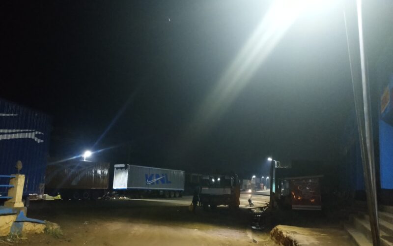 Bunia : le boulevard du Grand Marché désormais éclairé pour renforcer la sécurité