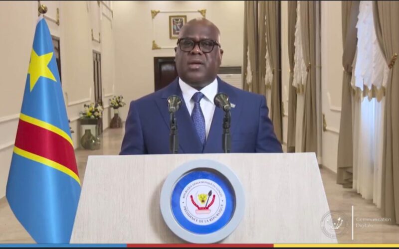 RDC : paix, cohésion sociale et refondation, les mots-clés de l’adresse de Félix Tshisekedi