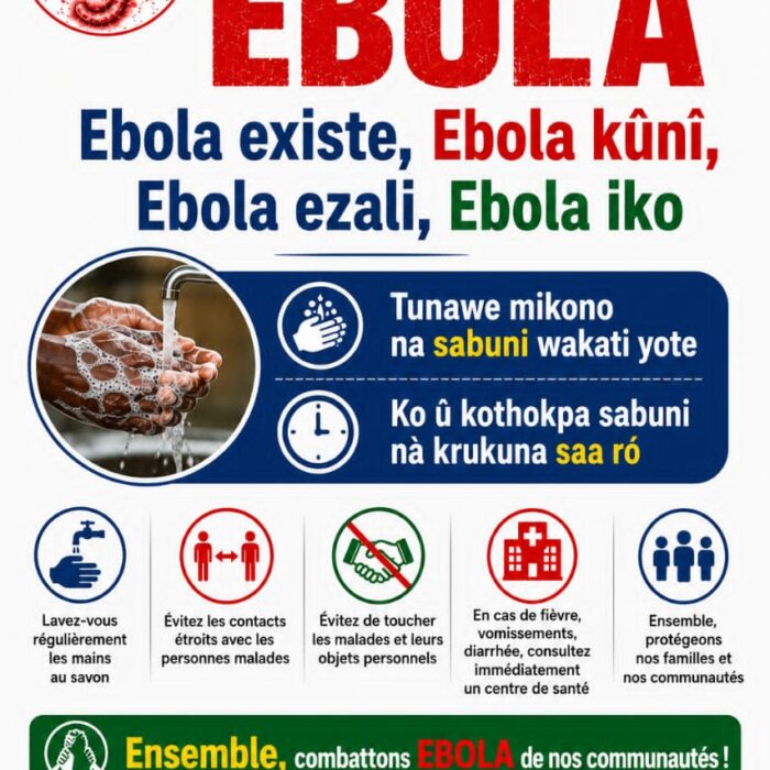 Ituri face à Ebola : les chevaliers de la plume d’IturiVision.cd et le CORACOPI lancent un appel à la vigilance