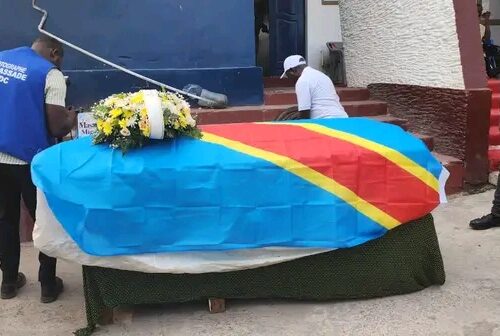 RDC : la dépouille du cycliste Miguel Masaïsaï est arrivée à Kinshasa
