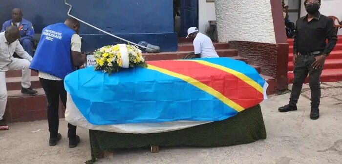 RDC : la dépouille du cycliste Miguel Masaïsaï est arrivée à Kinshasa