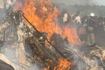 Kwango : une dizaine de morts dans un crash d&rsquo;un avion à Kenge